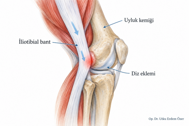 Koşucu Dizi konusunu açıklayan anatomik çizim