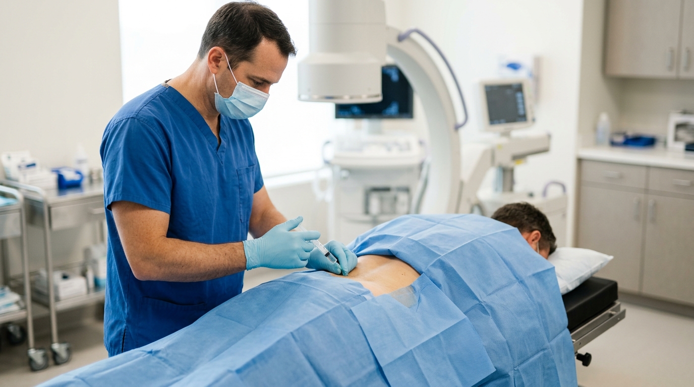 Bel fıtığında görüntüleme eşliğinde epidural iğne tedavisi